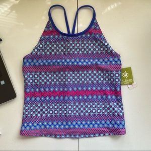 NWT L.L. BEAN girls tankini